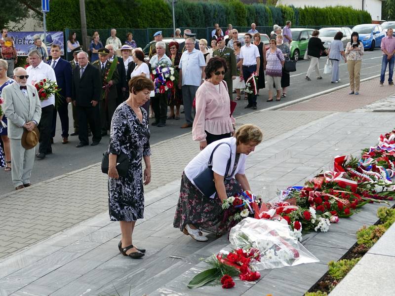 Pieta u Památníku životické tragédie, sobota 3. srpna 2019.