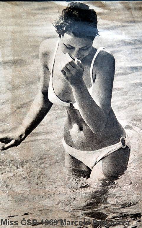 Historie Havířova. MISS Československo 1969 Marcela Bitnarová.