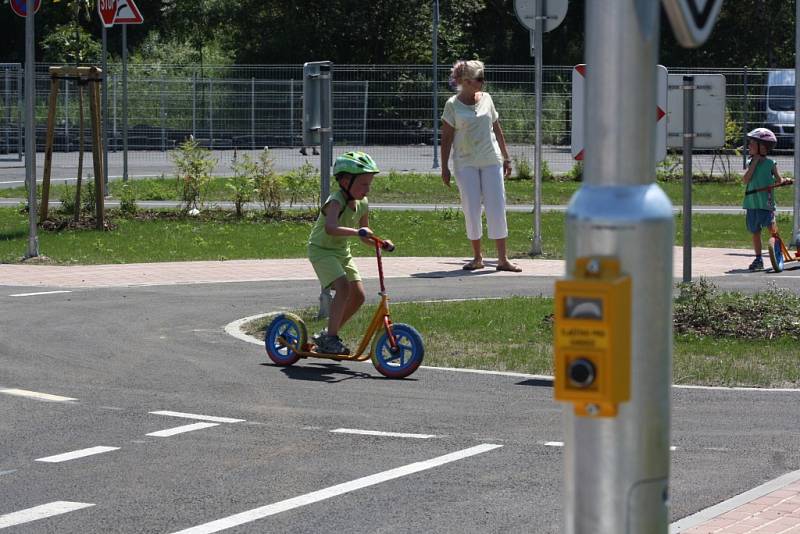 Moderní výukové centrum dopravní výchovy v Havířově-Šumbarku. 