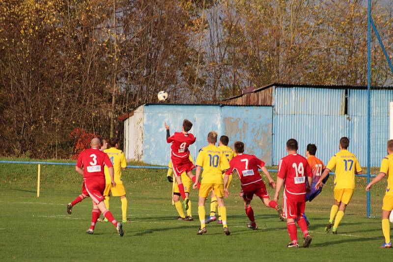 Dolní Lutyně překvapivě podlehla poslednímu Nýdku 0:1.