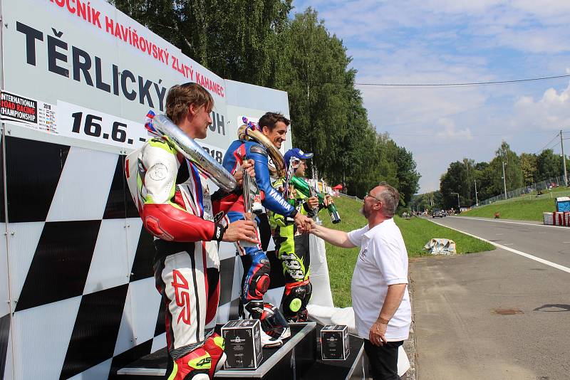 Mezinárodní motocyklové závody Havířovský zlatý kahanec 2018.