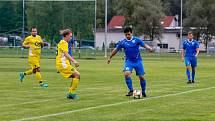 Zápas 2. kola fotbalové I.A třídy, skupiny B, Horní Suchá - Tichá 3:0.