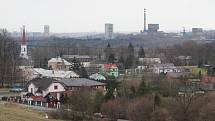 Doubrava. pohled na obec z Doubravského kopce