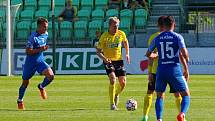 Zápas 2. kola fotbalové FORTUNA:NÁRODNÍ LIGY MFK Karviná - Vlašim 3:2.
