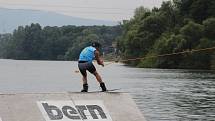 Mezinárodní závody ve wakeboardingu Blackcomb.cz Community Wake Cup, Ski & Wake Park Těrlicko, 17. července 2021.