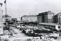 Historické fotografie zachycující výstavbu Havířova.  Foto: archiv Spolku přátel historie města Havířova