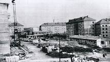 Historické fotografie zachycující výstavbu Havířova.  Foto: archiv Spolku přátel historie města Havířova