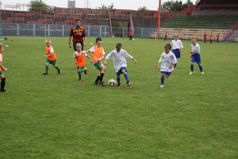 Turnaj malých fotbalistů v Havířově. 