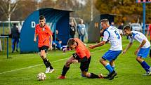 Zápas 13. kola I.A třídy, skupiny B, Lokomotiva Petrovice - Horní Suchá 0:2.