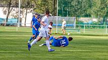 Zápas 4. kola fotbalové I.A třídy, skupiny B, Horní Suchá - Stonava 0:4.