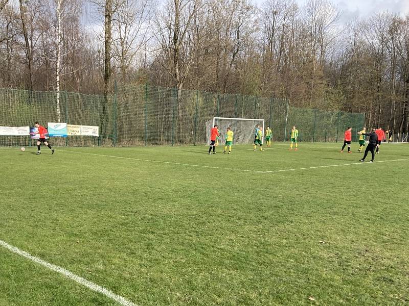 Zápas 17. kola fotbalové I.B třídy, skupiny C, Baška - Horní Suchá 0:5.