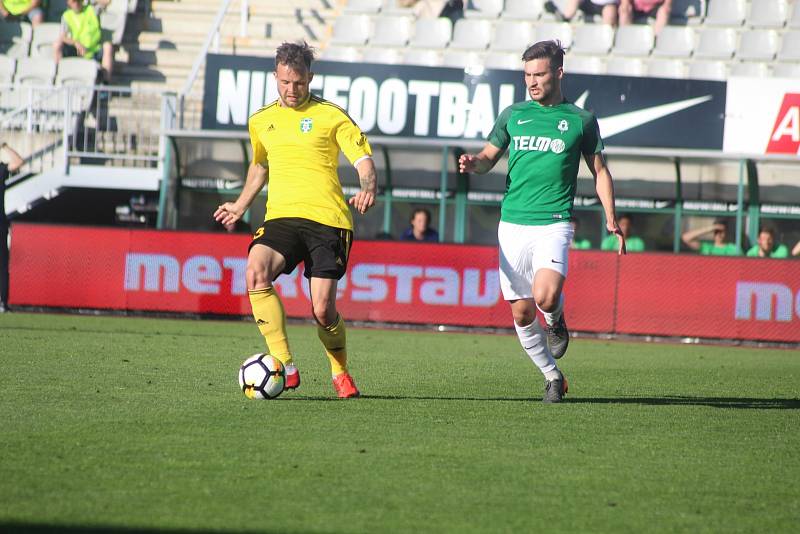 Jablonec (v zeleném) - Karviná 2:1.