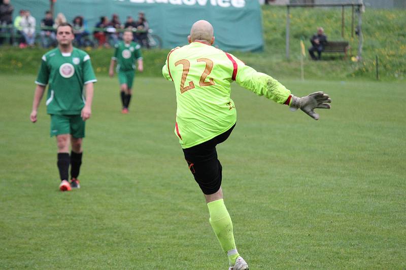 Horní Bludovice (v zeleném) přehrály na domácím hřišti Gascontrol Havířov 3:1.