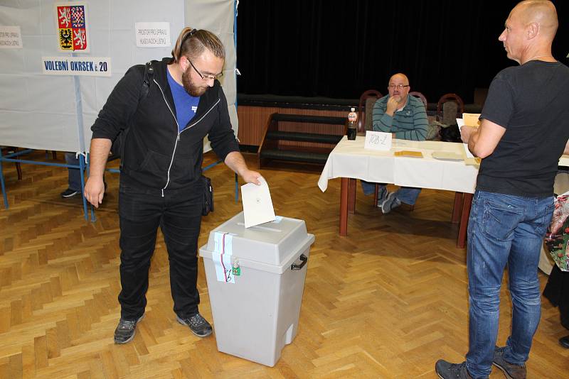 Volby do Poslanecké sněmovny Parlamentu ČR v Havířově.