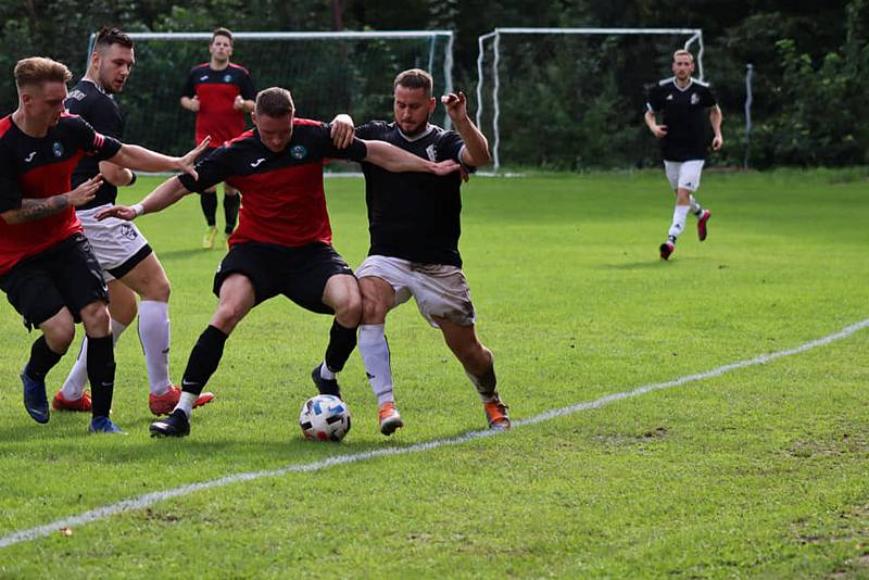 Zápas 4. kola fotbalové I.B třídy, skupiny B, Slovan Záblatí - FC Ostrava-Jih 2:2.