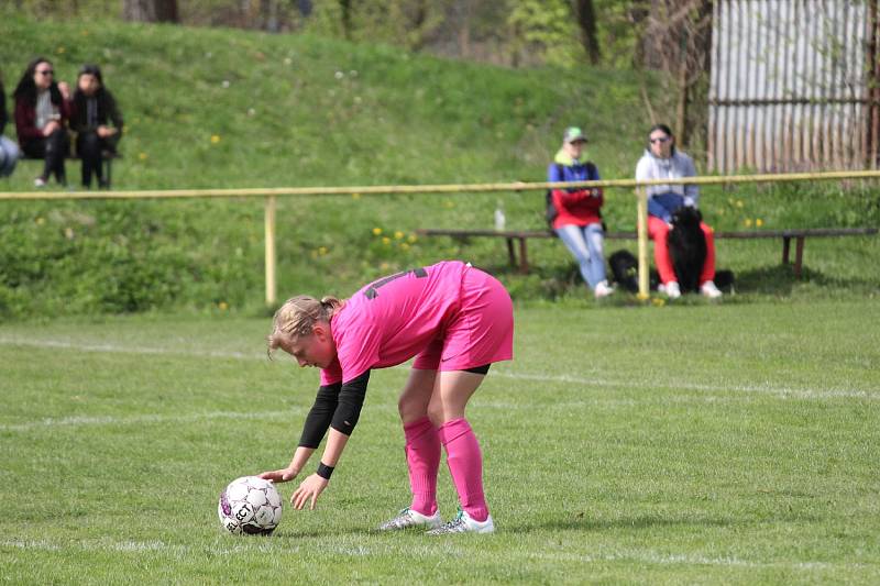 Havířovanky (v modrém) dál kralují soutěži bez jediného zaváhání.