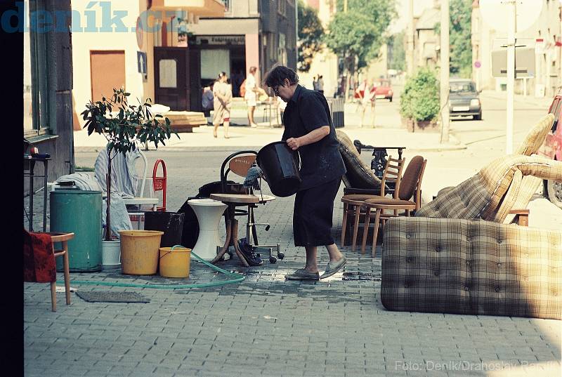 Povodně, 11. července 1997, Bohumín.