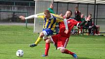 V derby Orlová - Bohumín se radovali hosté (ve žlutém).