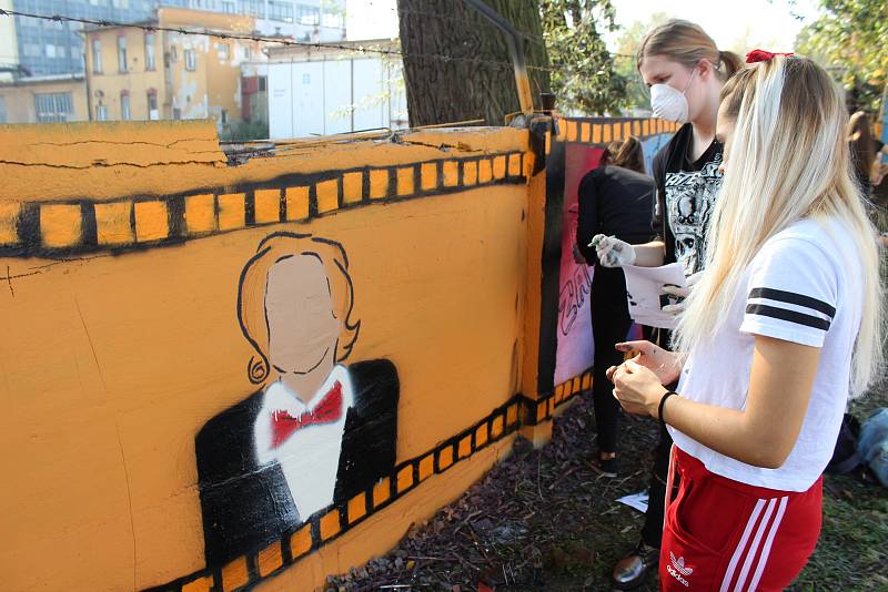 Havířovský umělec Nikola Vavrous přivezl do Karviné 10. ročník své putovního akce United Colours Street-Art Festival.