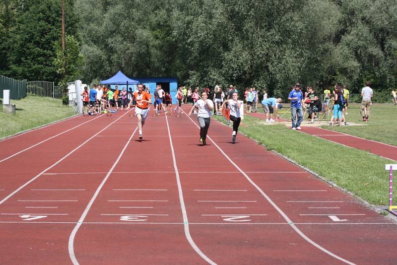 Krajské kolo Odznaku všestrannosti olympijských vítězů v Havířově. 