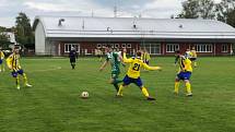 Zápas 7. kola fotbalové I.A třídy, skupiny B, Stonava - Staré Město 4:0.