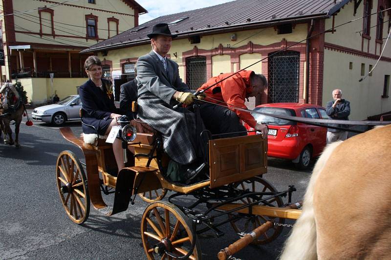 Ve Stonavě se v neděli konala dožínková slavnost.