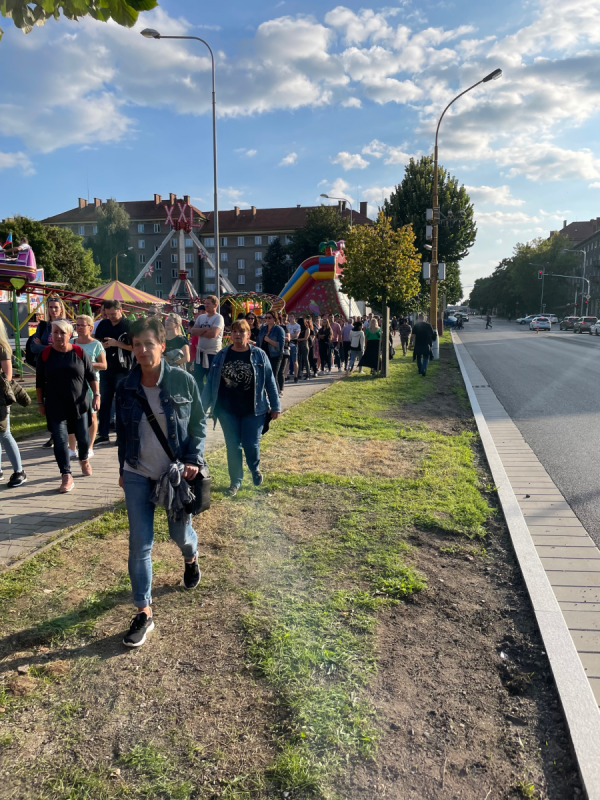 Havířovské slavnosti 2021, den první, 3. září - zahájení - krátce po 17.30