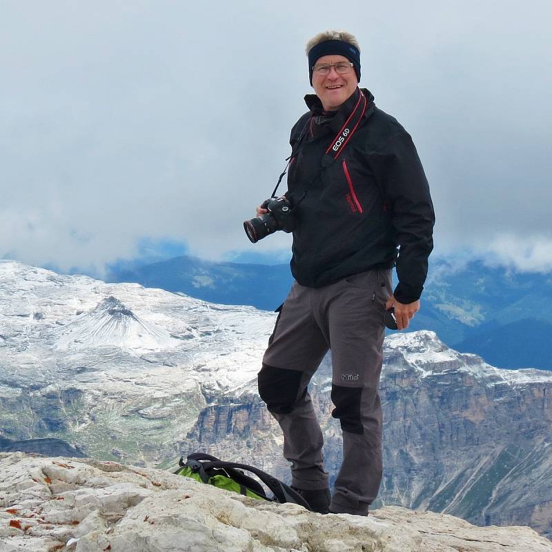 Martin Podžorný, cestovatel, fotograf a astronom. 30 let je vedoucím Těšínské hvězdárny.  Foto: archiv Martina Podžorného