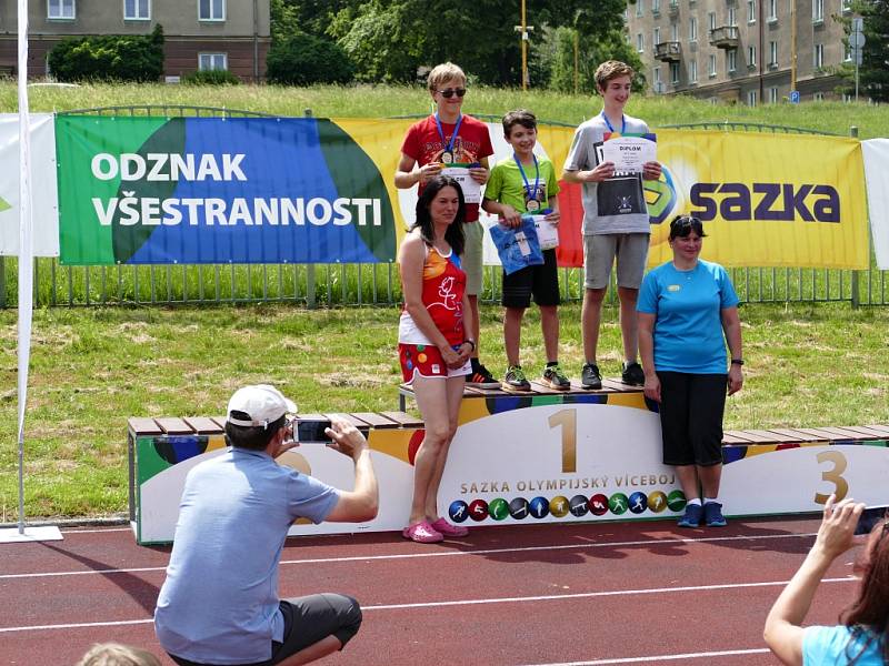 Krajské finále Sazka olympijského víceboje v Havířově.