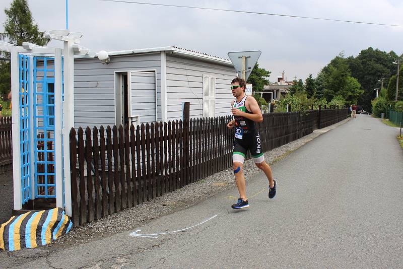 Albrechtický sprint triatlon 2017.