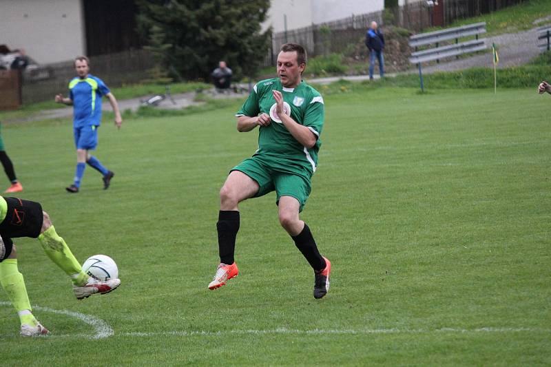 Horní Bludovice (v zeleném) přehrály na domácím hřišti Gascontrol Havířov 3:1.