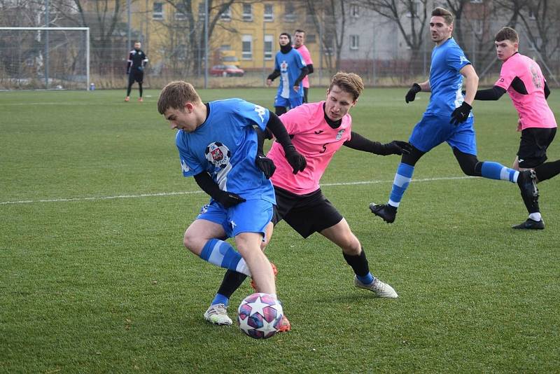 Fotbalisté Havířova už týden trénují na jarní část divize F. V prvním přípravném zápase porazili v sobotu 15. ledna 2022 doma Brušperk 2:0.