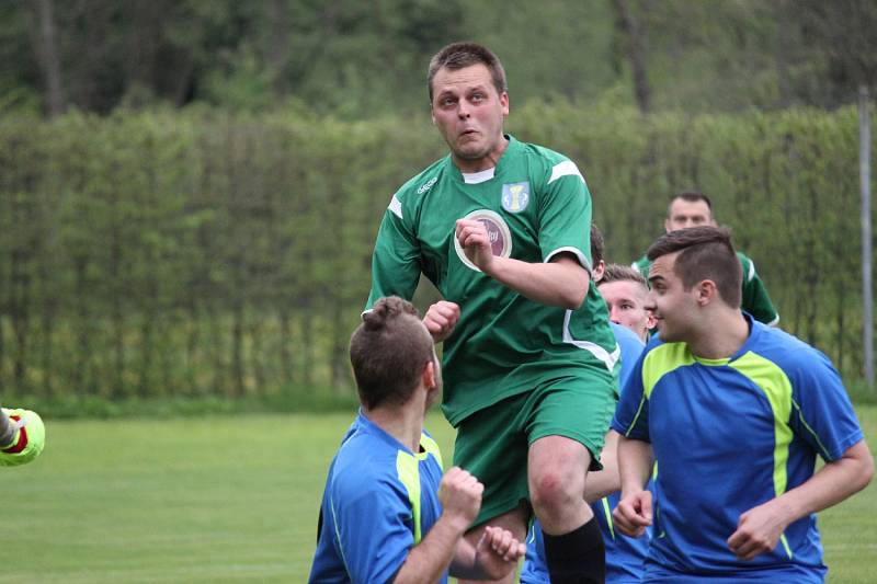 Horní Bludovice (v zeleném) přehrály na domácím hřišti Gascontrol Havířov 3:1.