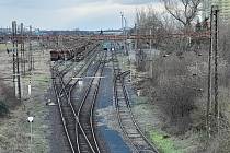 Železniční trať, ilustrační foto.