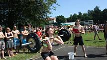 CrossFit závody Superior 14 Summer Games 2015 na letním koupališti v Havířově