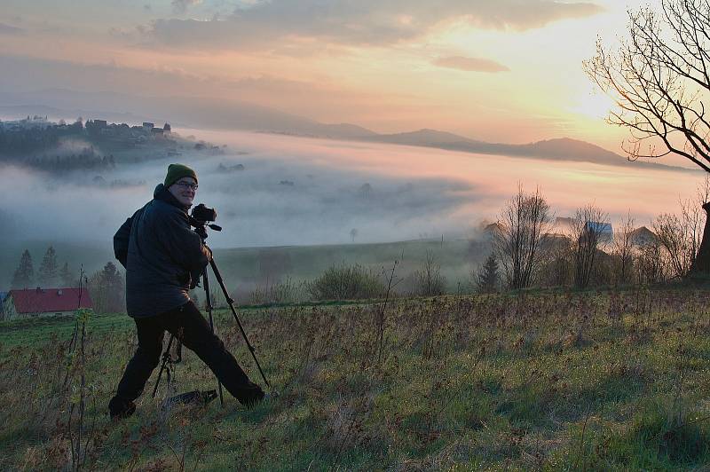 Martin Podžorný, cestovatel, fotograf a astronom. 30 let je vedoucím Těšínské hvězdárny.  Foto: archiv Martina Podžorného