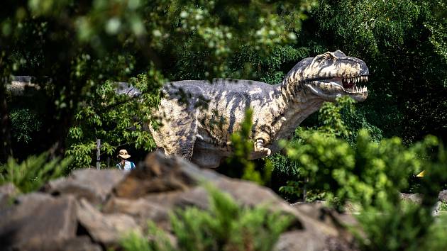 DinoPark v Doubravě na Karvinsku.