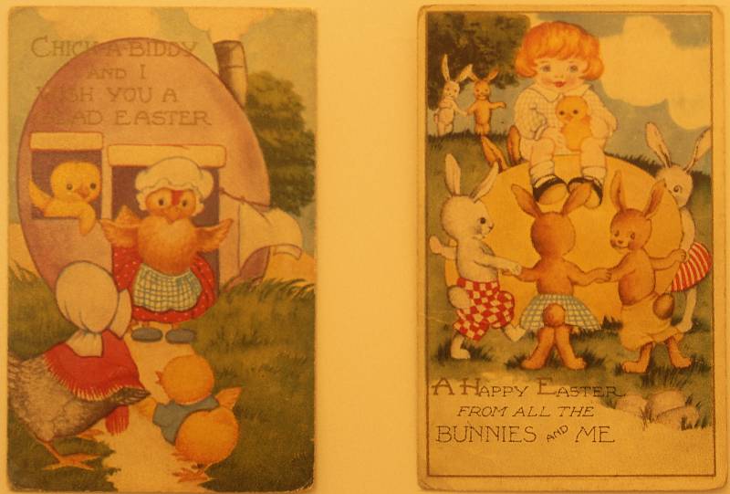 V galerii Zámku Fryštát je k vidění výstava historických pohlednic s velikonoční tematikou.