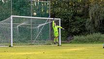 Zápas 4. kola fotbalové I.A třídy, skupiny B, Horní Suchá - Stonava 0:4.