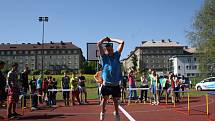 Okresní kolo v atletickém Odznaku všestrannosti olympijských vítězů v Havířově. 