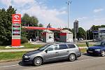 Prices for gasoline and diesel fuel at gas stations on Monday, August 21.  2023. Karvina, Orlen Express, OK Corso