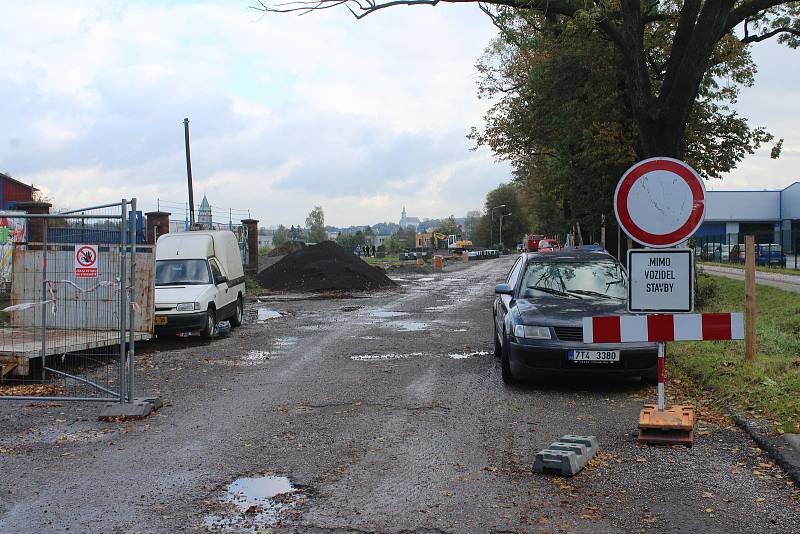 Dokončení rekonstrukce ulice Lípová v Českém Těšíně se o několik týdnů opozdí.