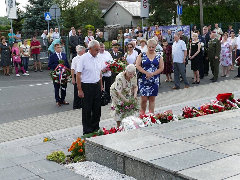 Pieta u Památníku životické tragédie, sobota 3. srpna 2019.