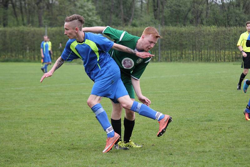 Horní Bludovice (v zeleném) přehrály na domácím hřišti Gascontrol Havířov 3:1.