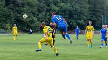 Zápas 2. kola fotbalové I.A třídy, skupiny B, Horní Suchá - Tichá 3:0.