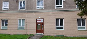Městská realitní agentura Havířov, sídlo společnosti v ulici U Lesa, duben 2023.