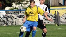 Sobotní derby číslo 1: D. Lutyně - Albrechtice (v bílém).