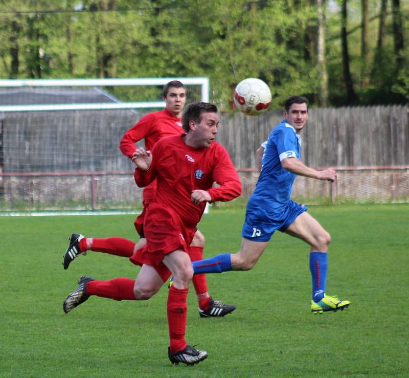 Fotbal v Horní Suché.