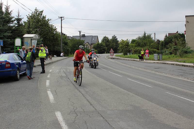 Albrechtický sprint triatlon 2017.