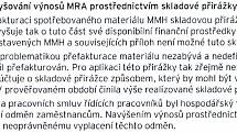 Výňatek z auditu MRA za období 2012 až 2014. 